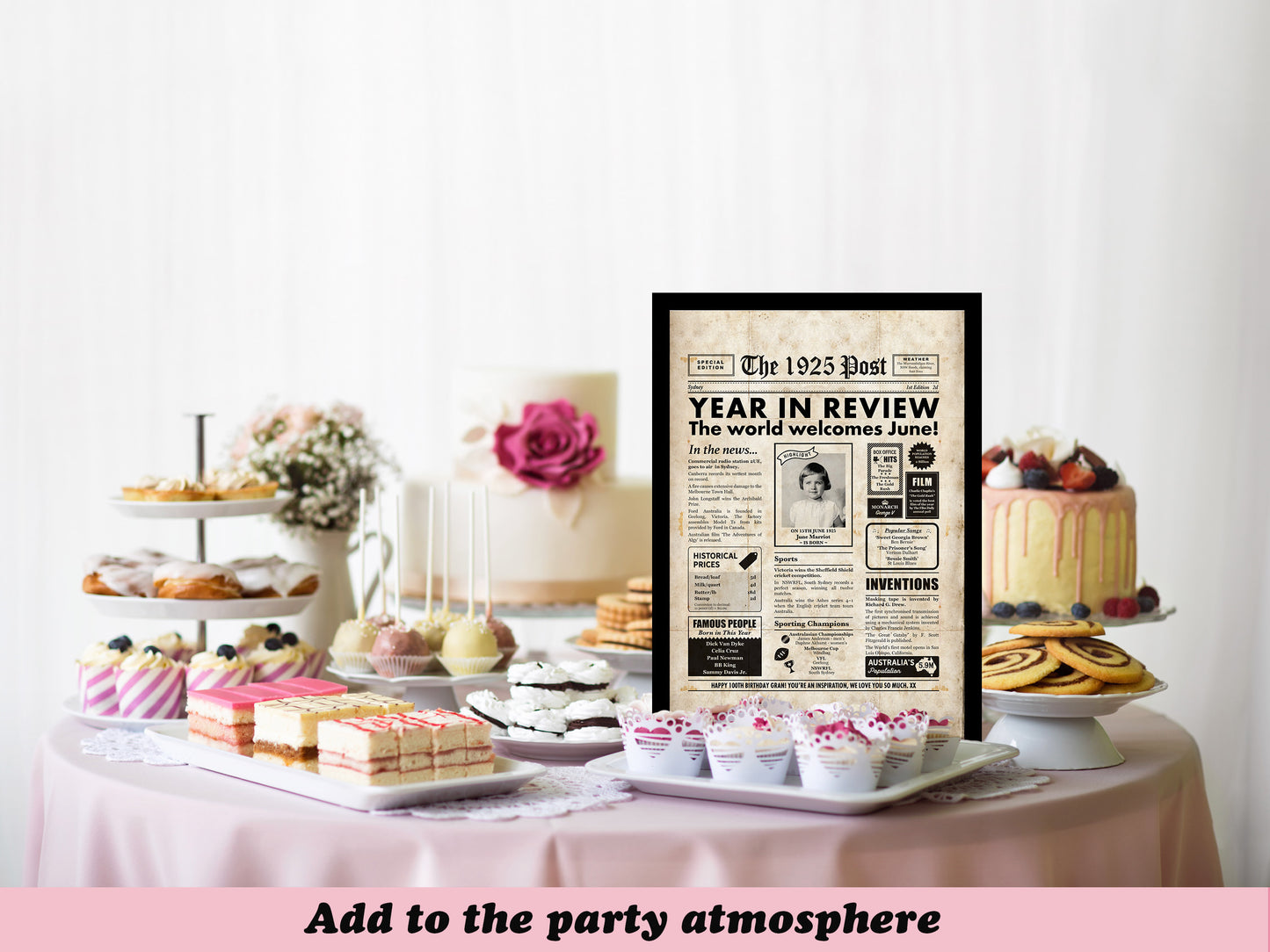 100th Birthday Digital Newspaper